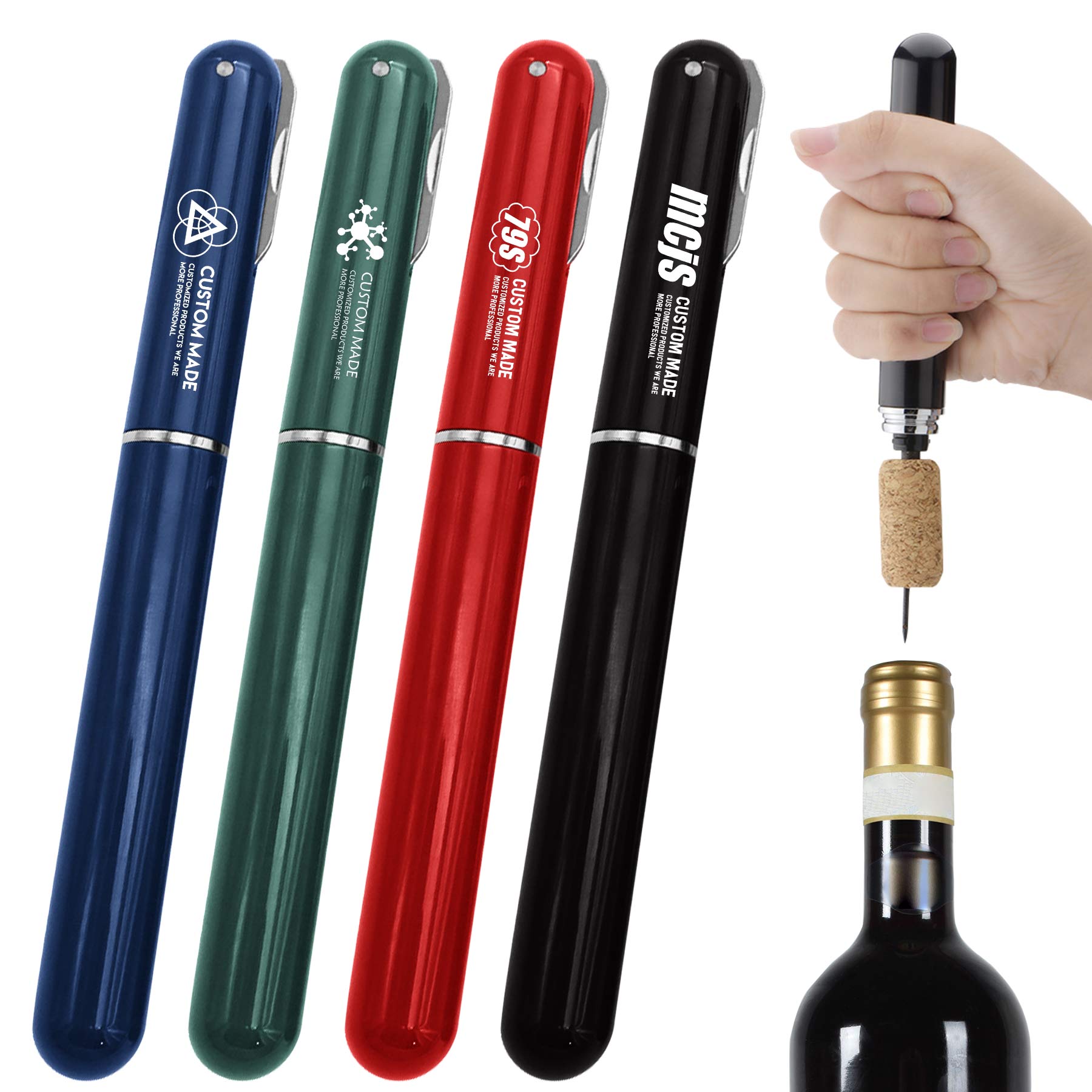 Dual Purpose Needle Type Pneumatic Bottle Opener 2