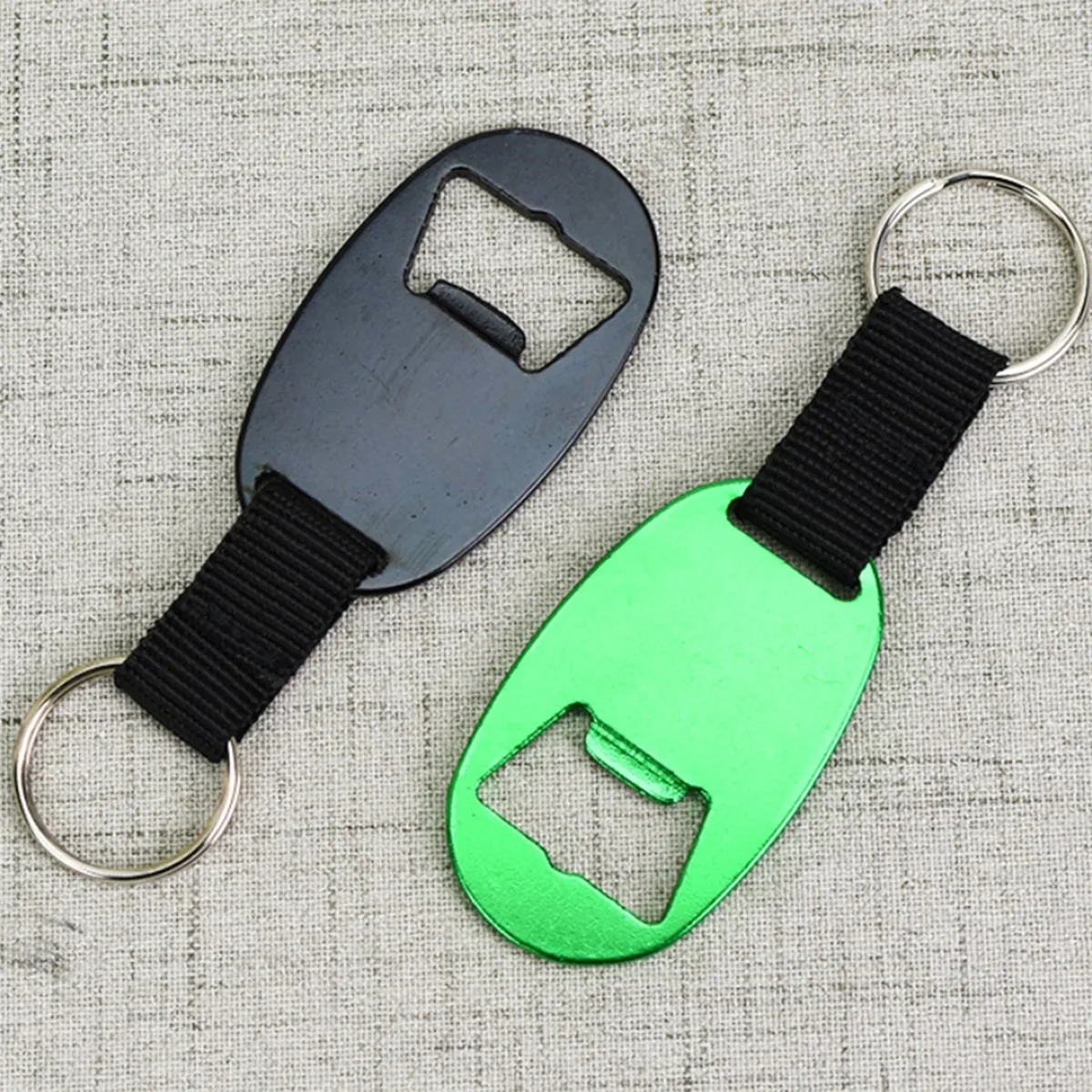 Keychain Ring Backpack Charm With Webbing Bottle Opener 1