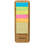 Bamboo Ruler with Sticky Notes 17