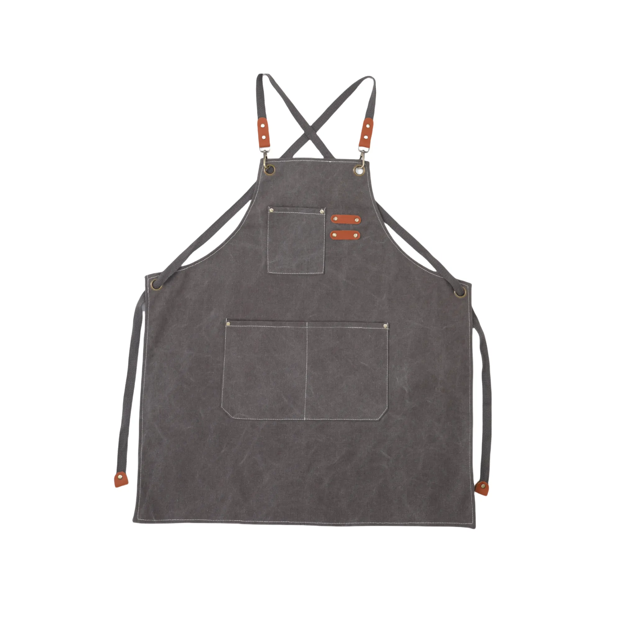 Adjustable Denim Bib Work Apron 9