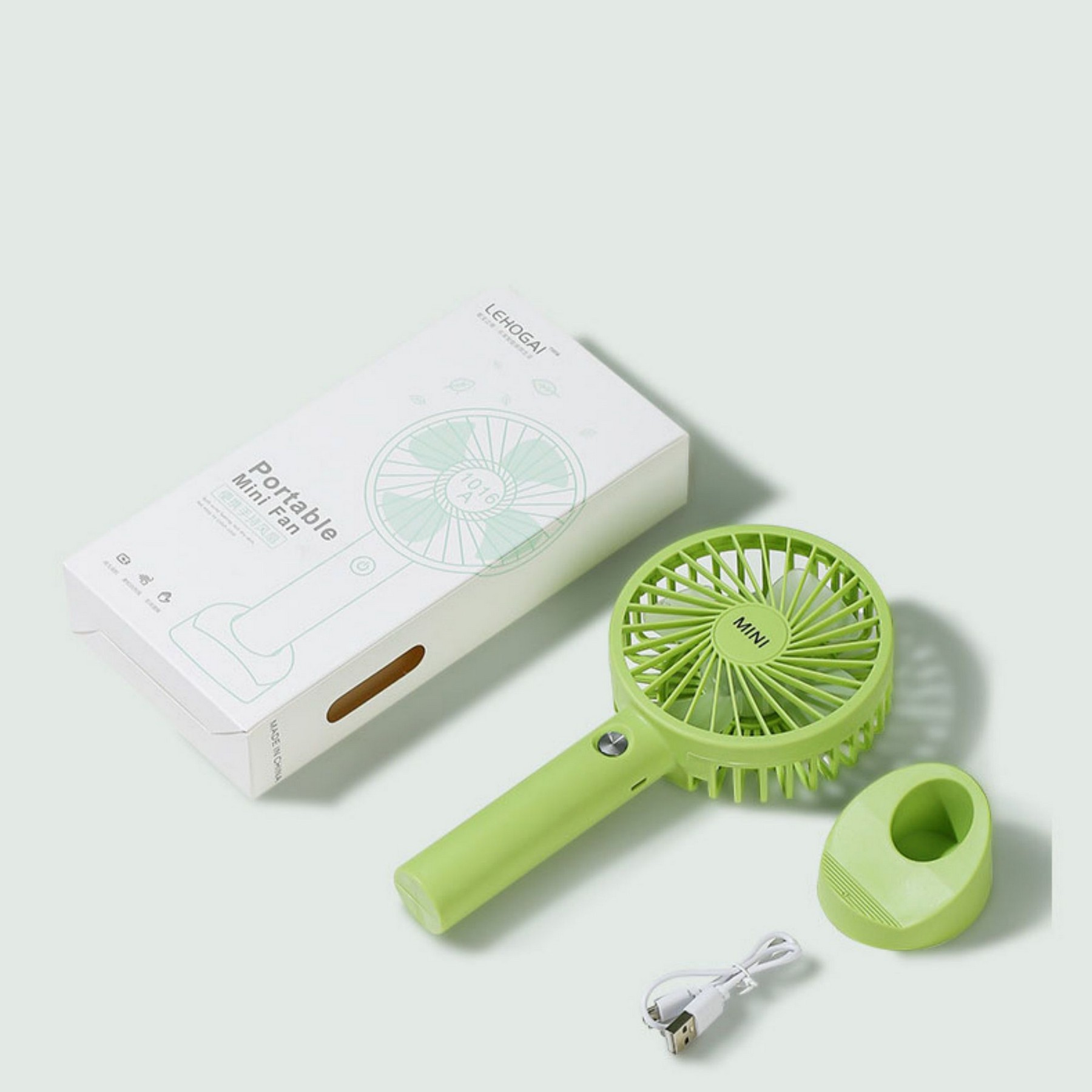 USB Rechargeable Handheld Fan 2