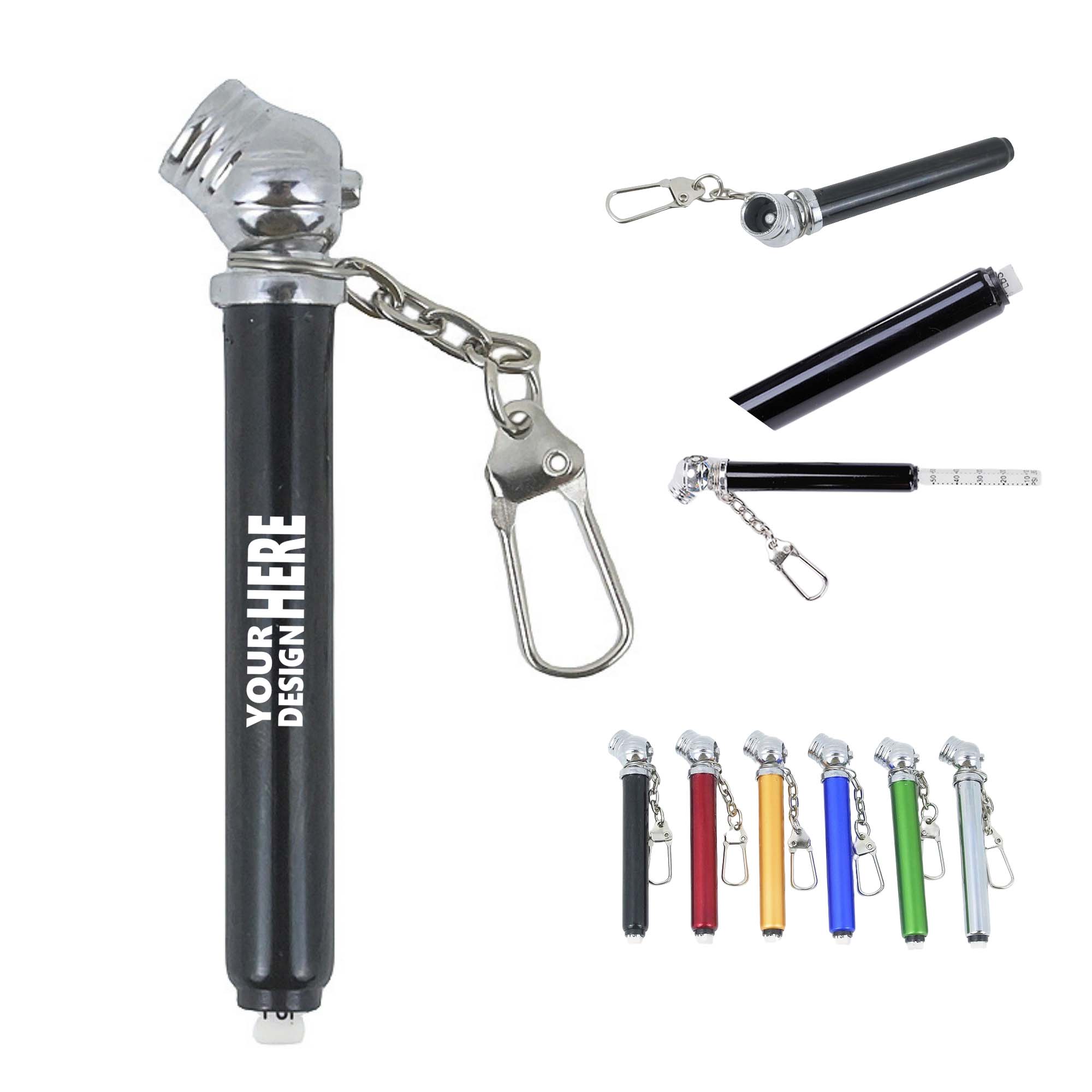 Tire Pressure Gauge With Keychain 9