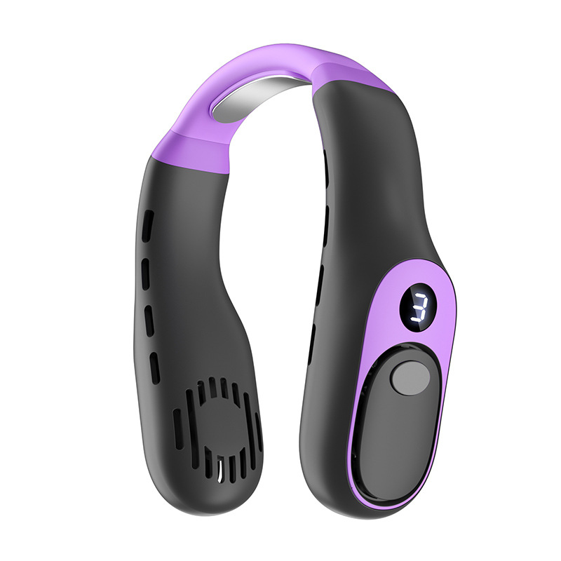 USB Silent Cooling Digital Display Bladeless Fan 3