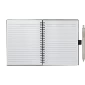 FSC® Recycled 5.5” x 7” Spiral Notebook w/ RPET Pe 225