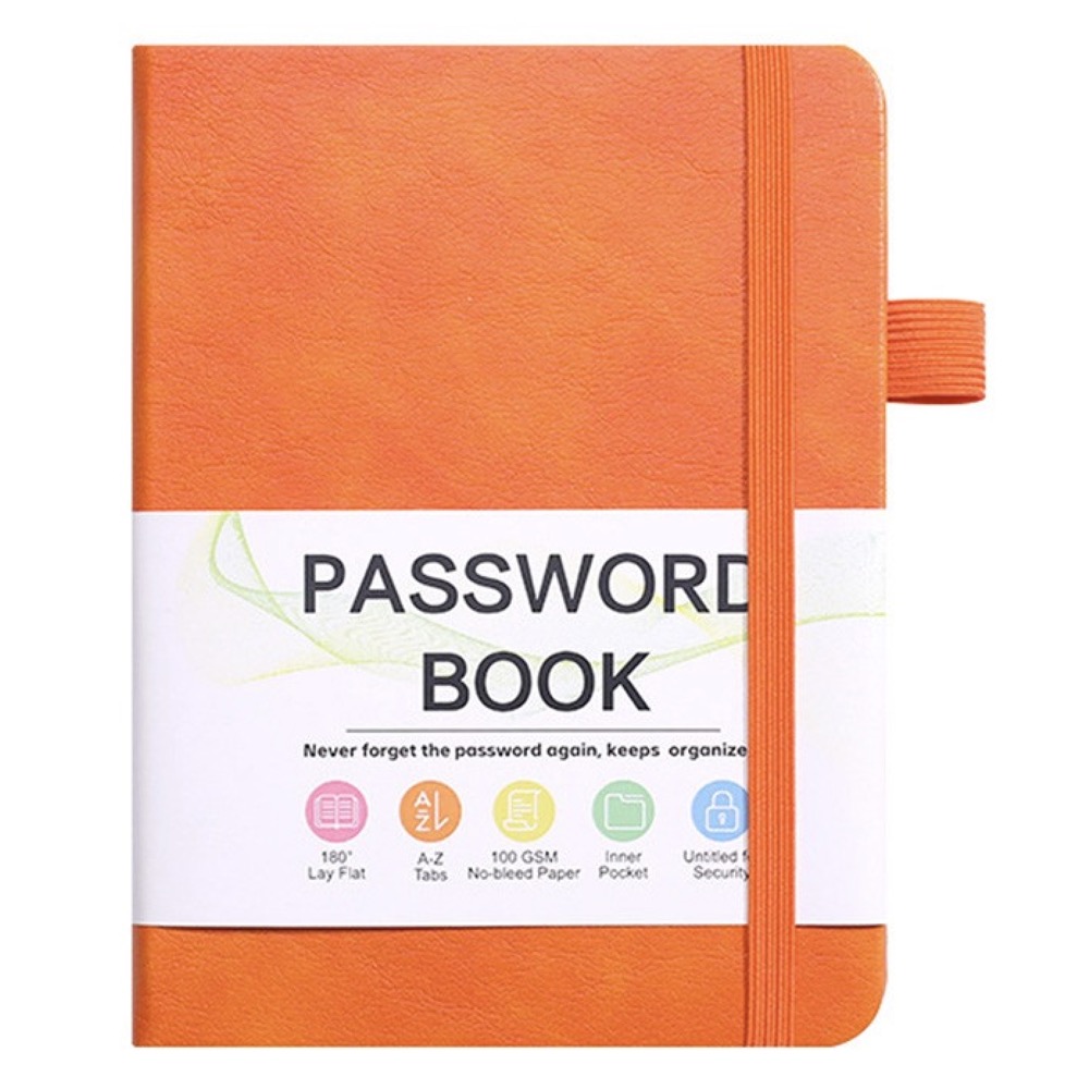 Password Book - 4.3" x 5.7" 2