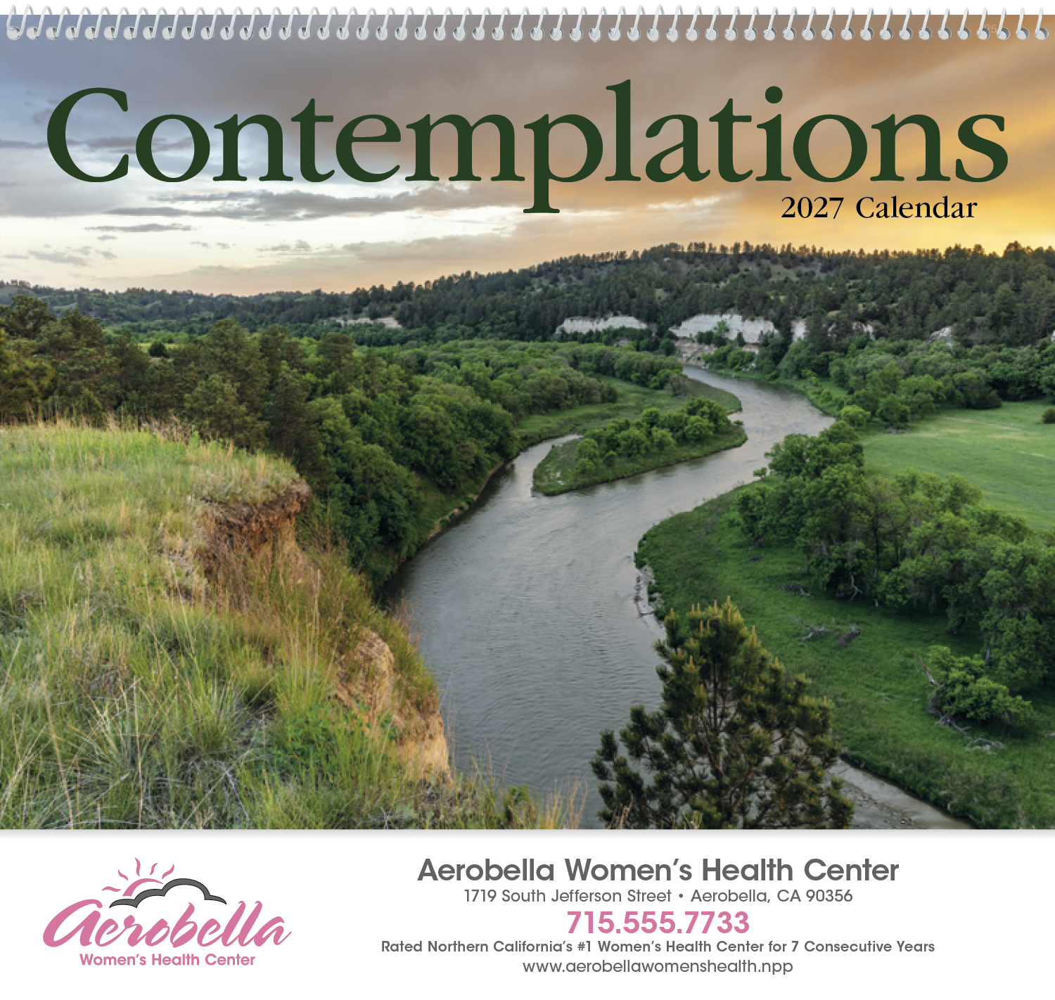 HotLine® Products Contemplations Appointment Calendar - Spiral 25