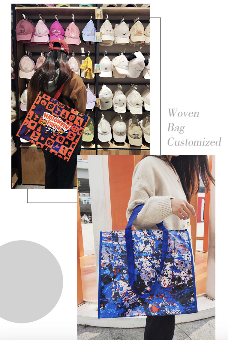 laminated Non-Woven Tote Bags customized 6