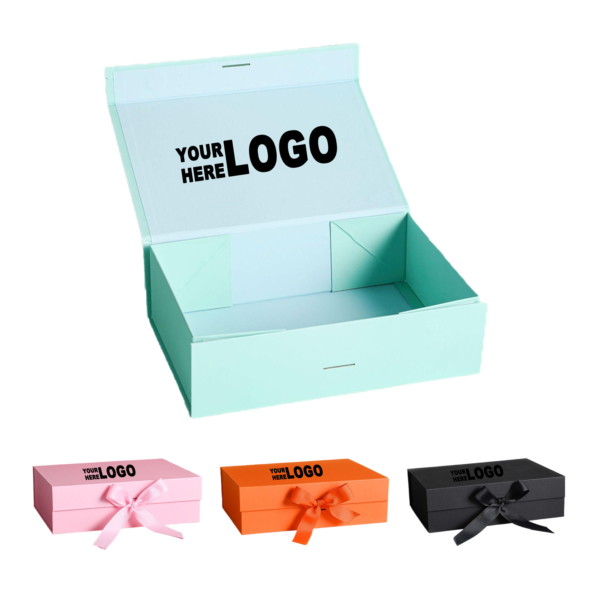 Custom Logo Ribbon Box 2