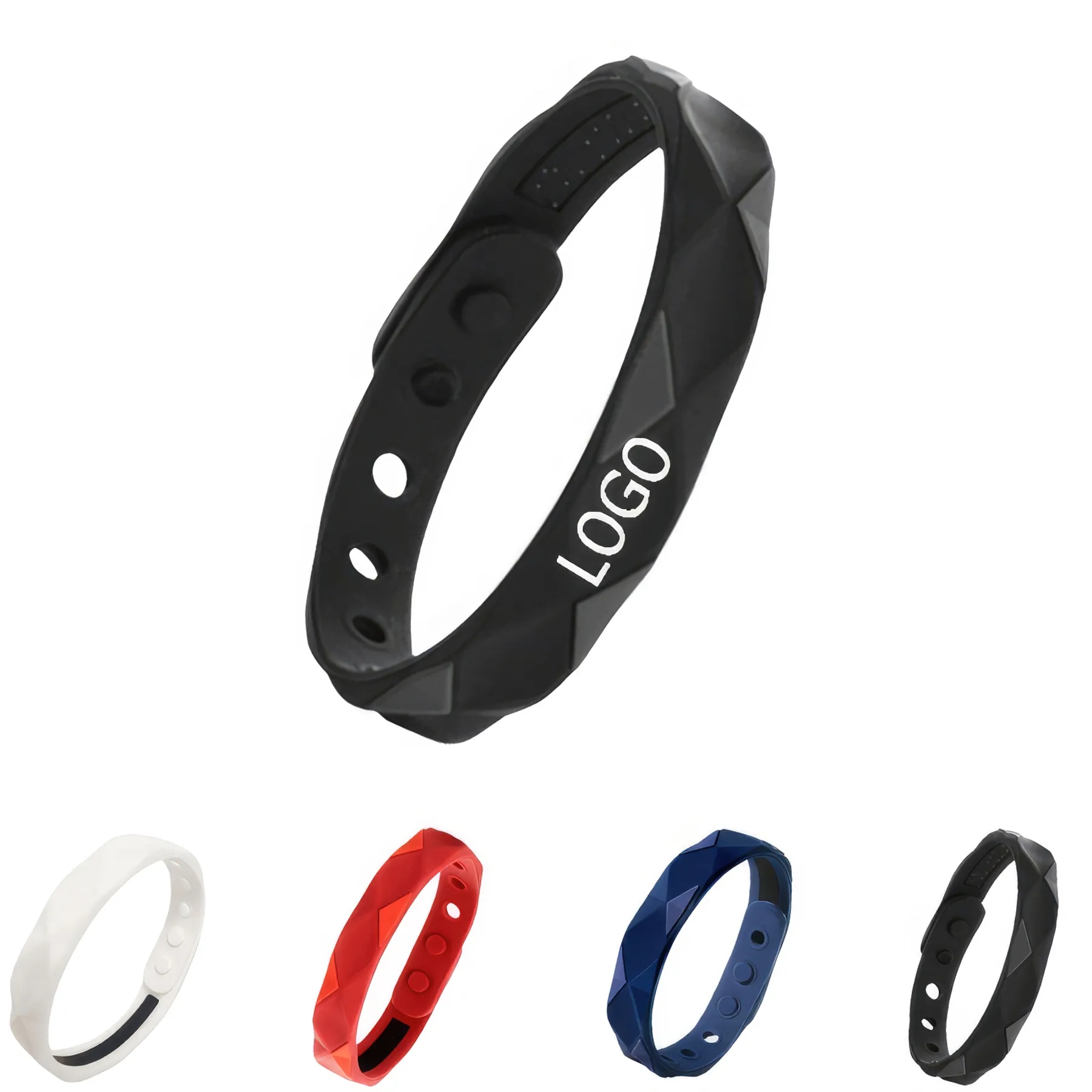 Silicone Negative Ion Sports Bracelet 3