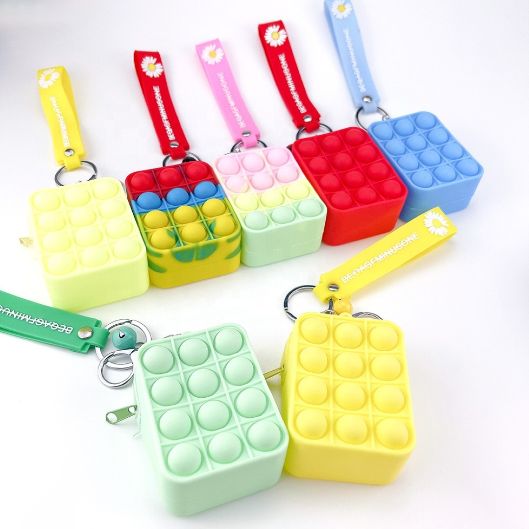 Silicone Stress Relief keychain 8