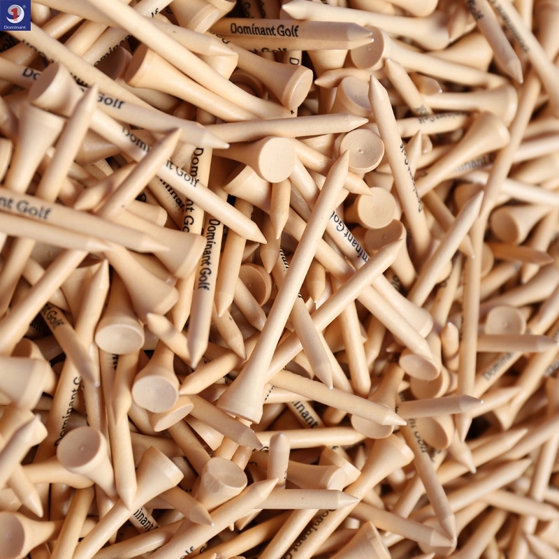 Wood Golf Tees 3