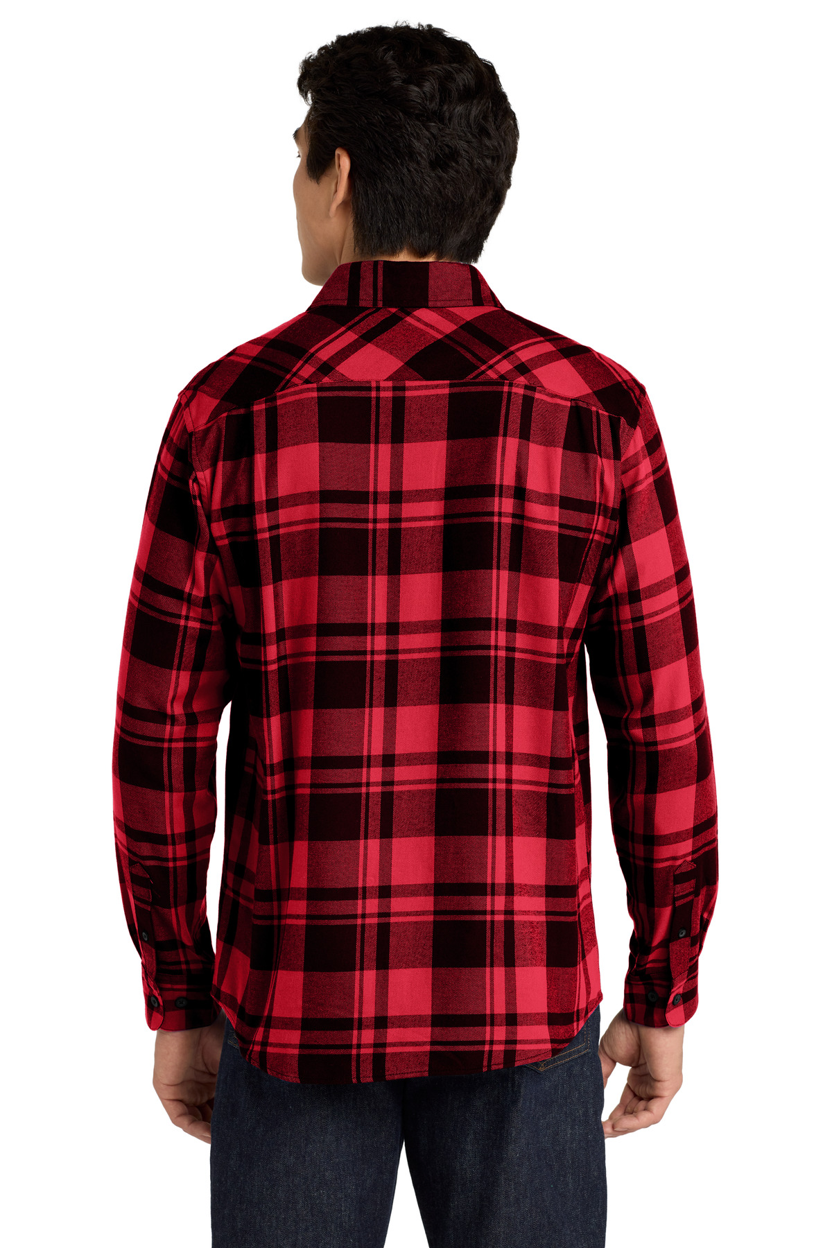 Port Authority Plaid Flannel Shirt. W668 82