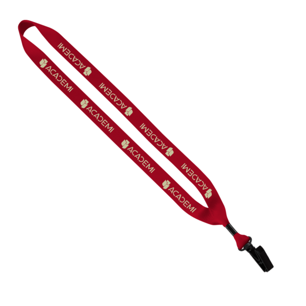 3/4" Polyester Lanyard with O-Ring 1