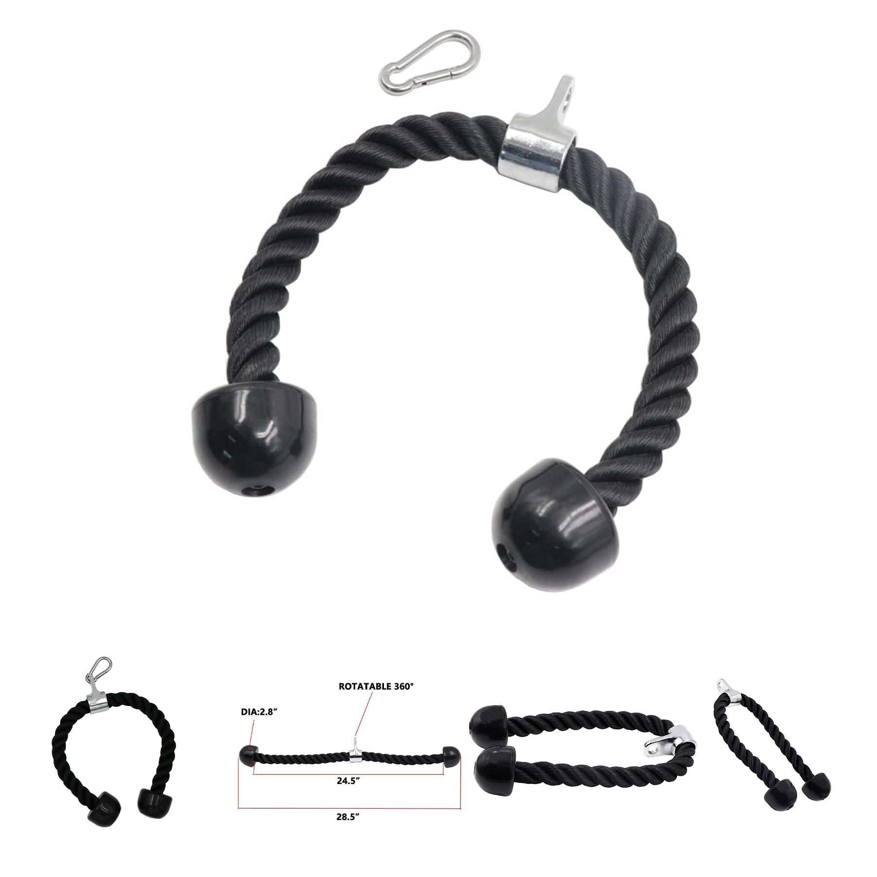 Pull-down Triceps Rope 2