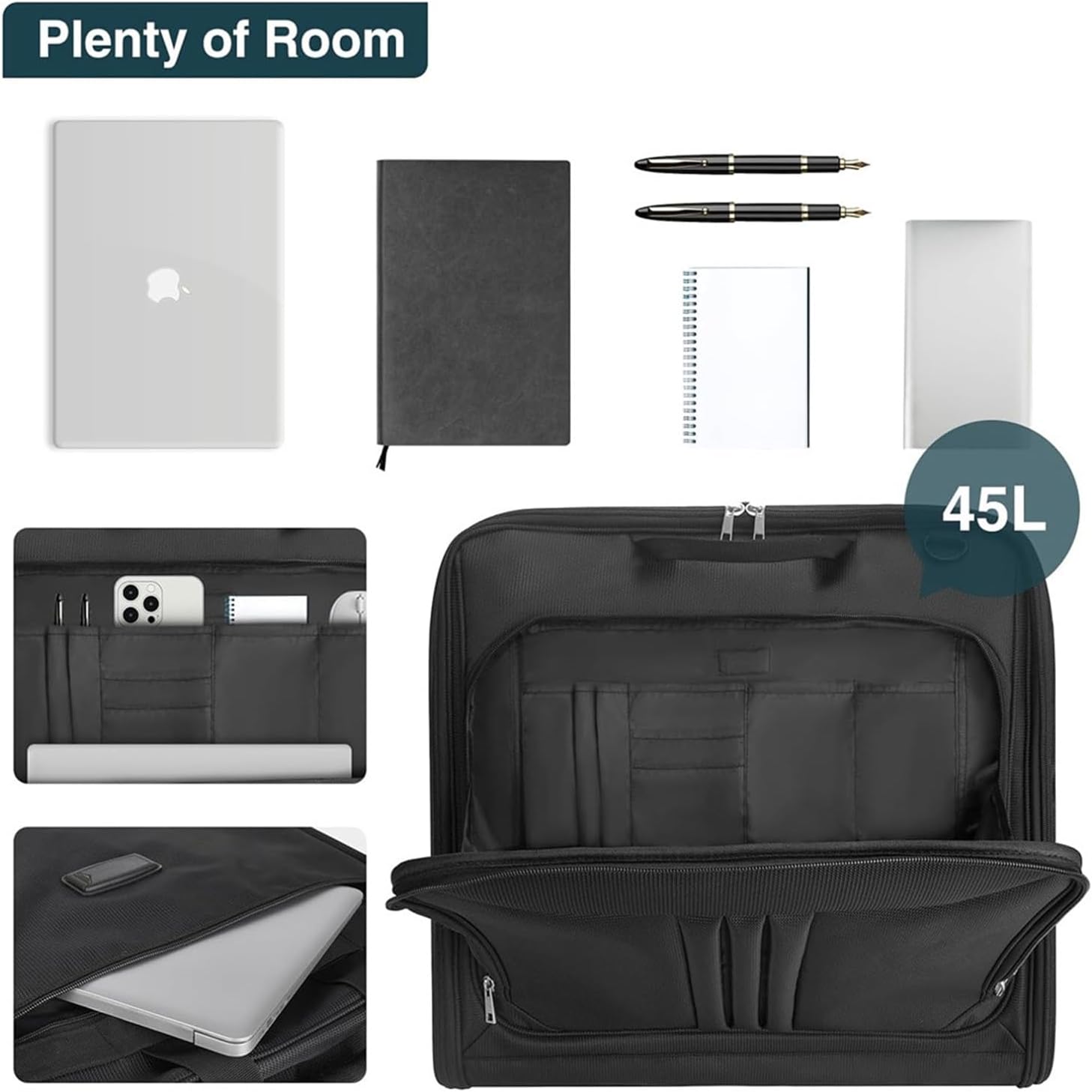 Oxford Garment Bag with Hanger Suit Travel Carrier 2