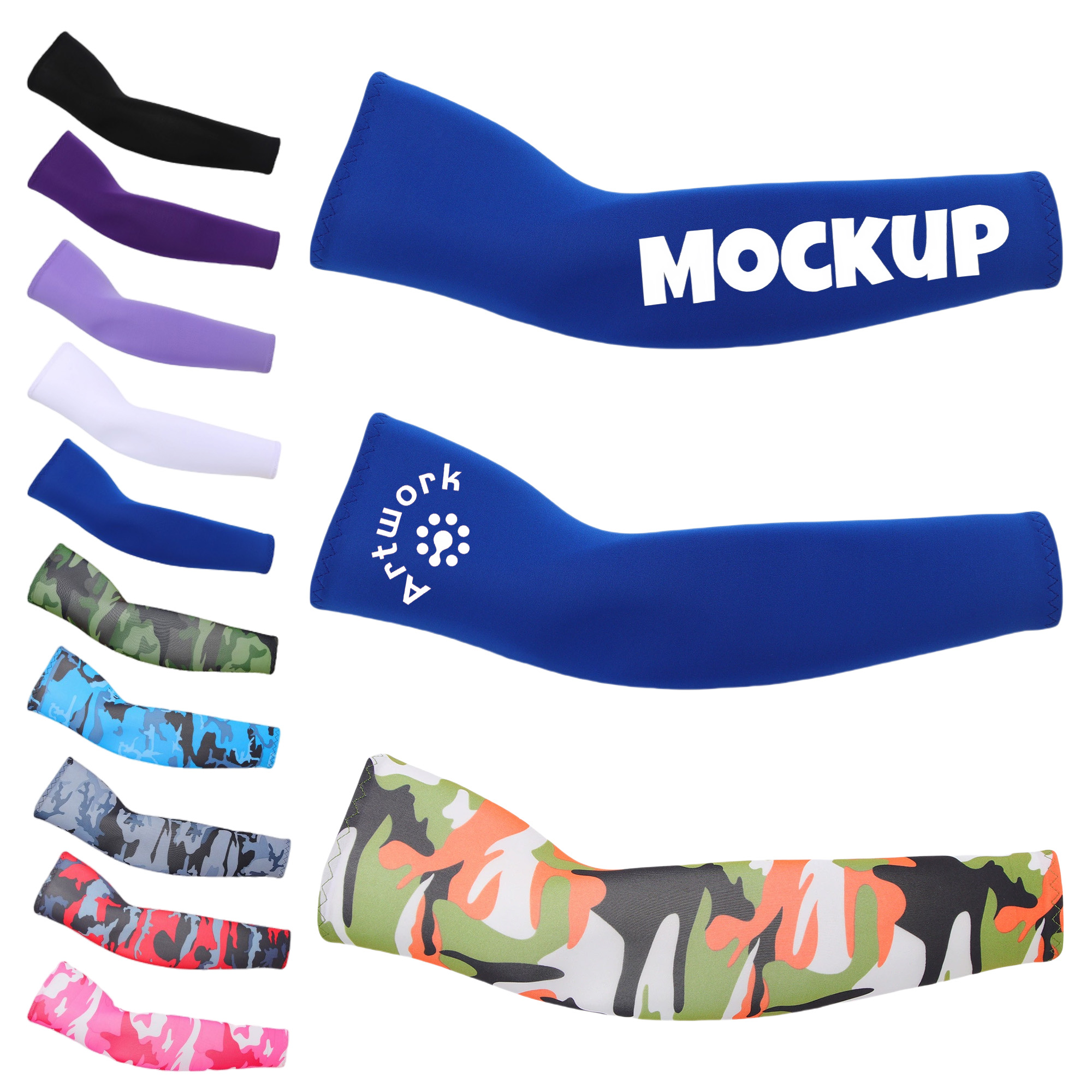 Fishing Cooling Ice Silk Arm Sleeves 2