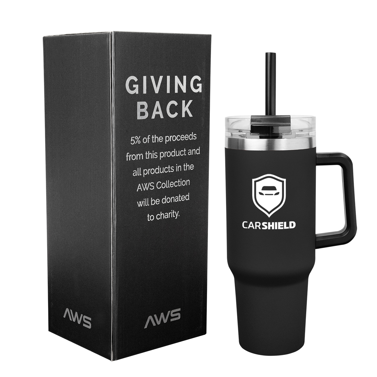 40 Oz. AWS Intrepid Stainless Steel Tumbler 5