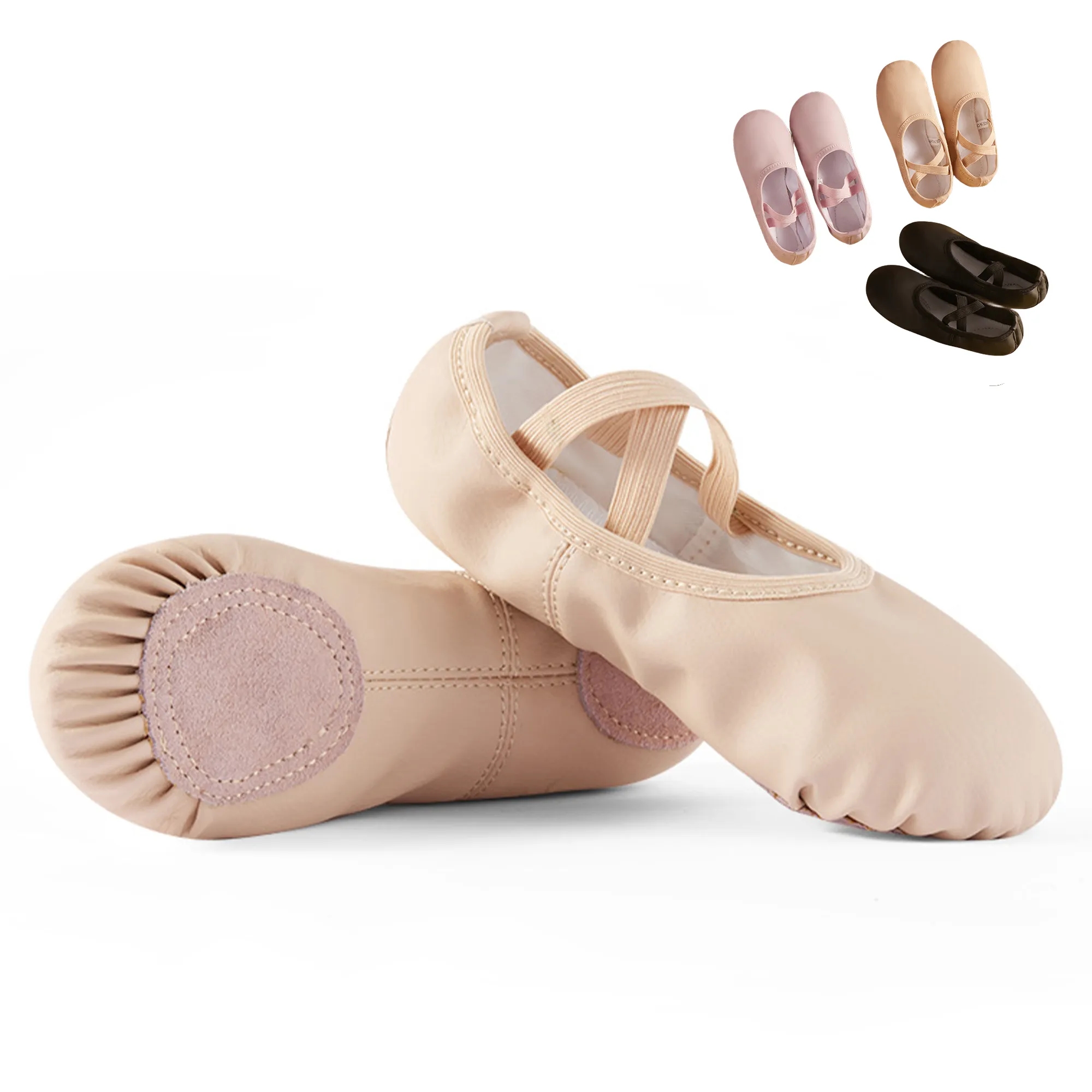 Soft Leather Ballet Shoes 5
