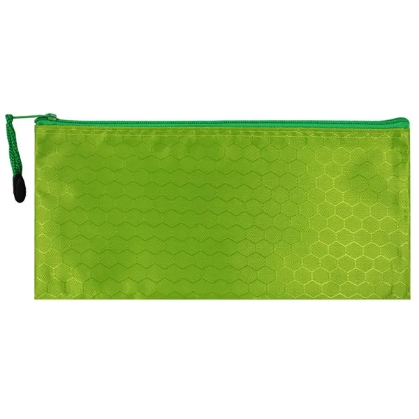 A6 Waterproof Oxford Zipper Pencil Pouch 3