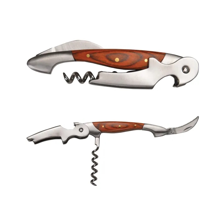 Crafted Wood Wine Corkscrew