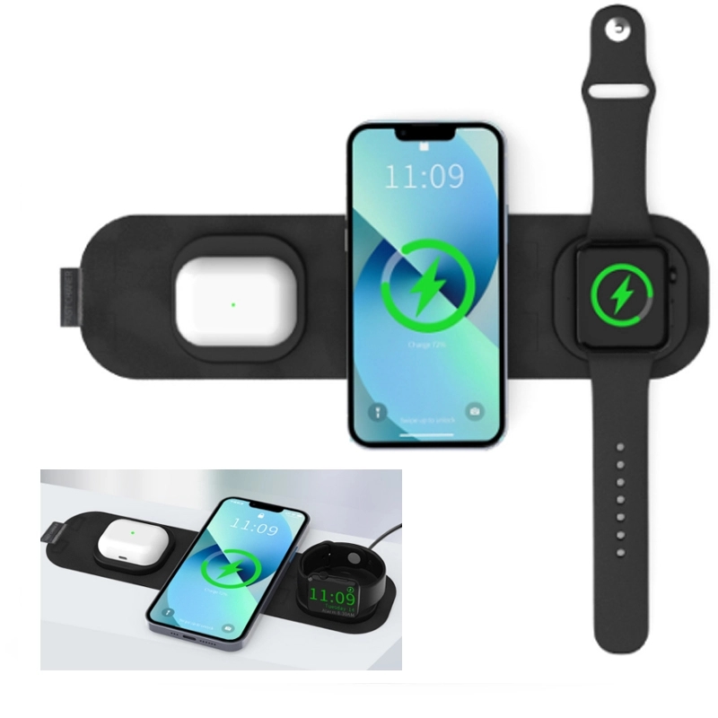 Magnetic 3 In 1 Wireless Charging 4