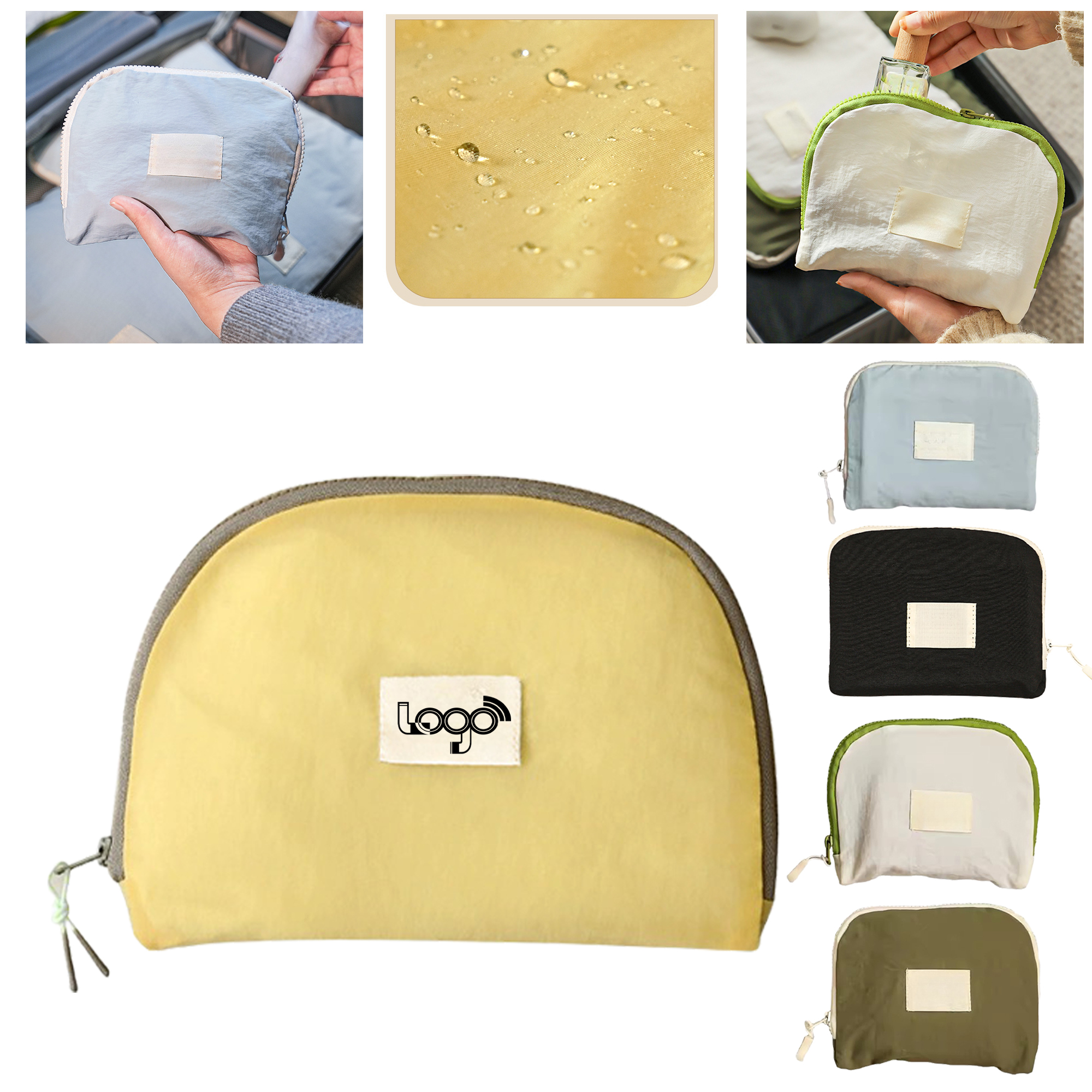 Compact Nylon Travel Storage Pouch 1