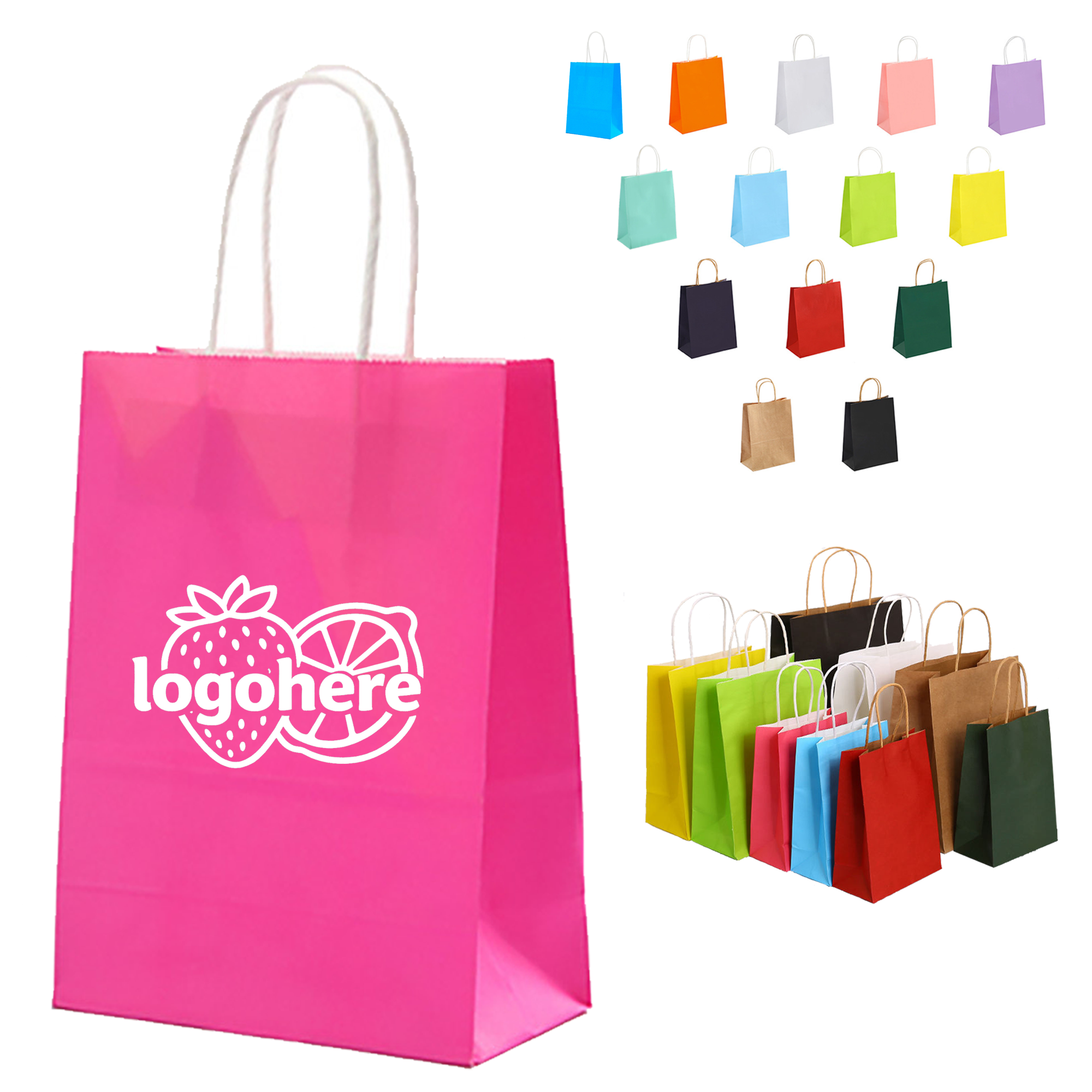 Heavy Duty Kraft Shopping Bag 2