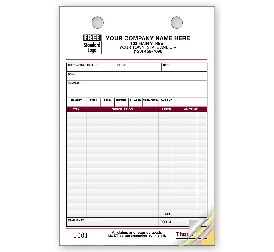 Register Forms, Large, Multi-Purpose 2