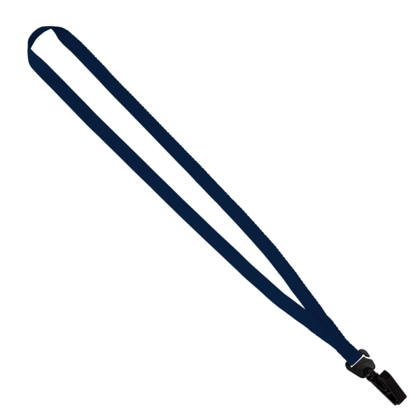 Evolution12 - 1/2" Polyester Welded Lanyard with Trapezoid and Plastic O-Ring 24