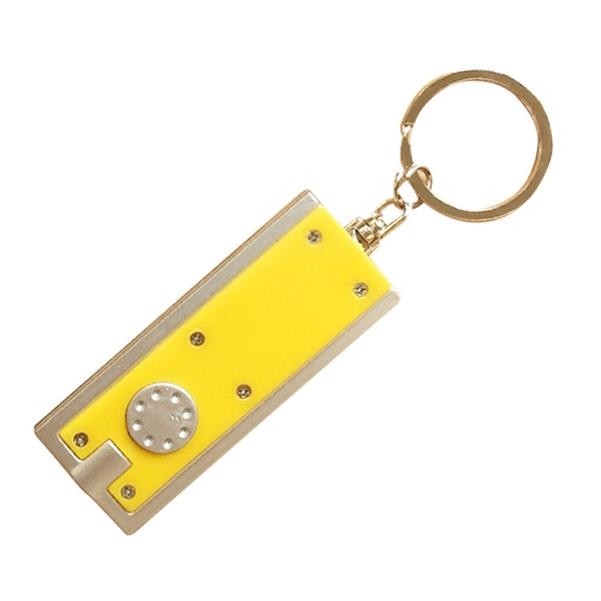 Mini Flash Light w/Super Bright LED & Swivel Key Chain 5