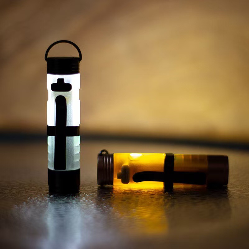 Mini multicolored Rechargeable LED Dual - use Lamp 2