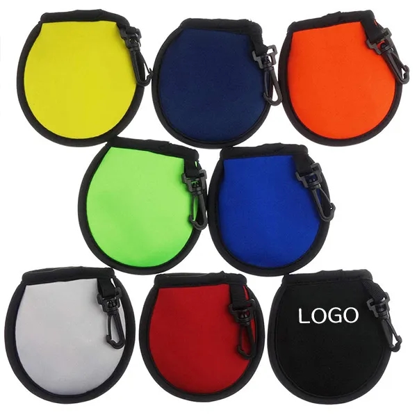 Neoprene Golf Ball Cleaner - Portable and Convenient 9