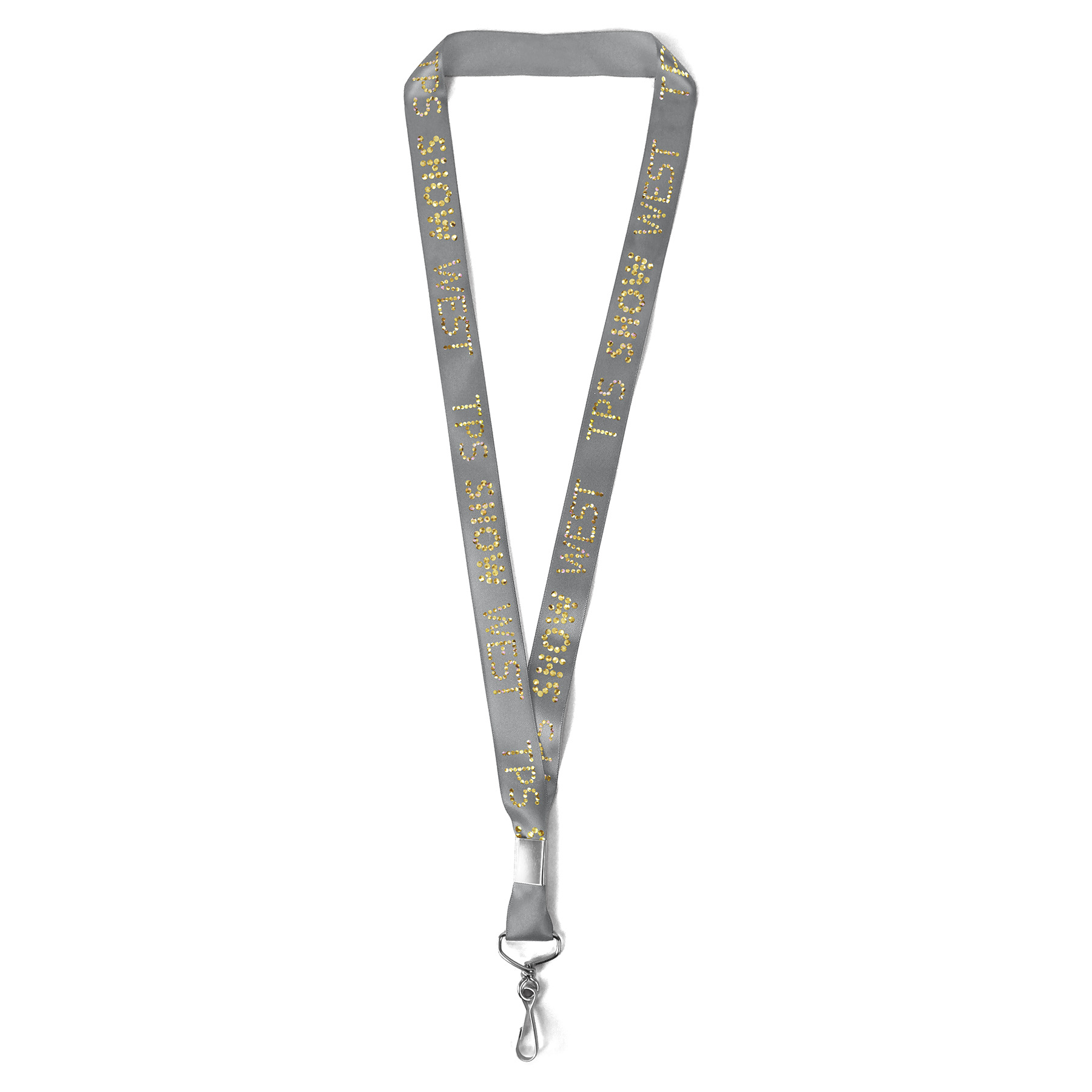 7/8" Bridal Satin Lanyard - Sparkle 21