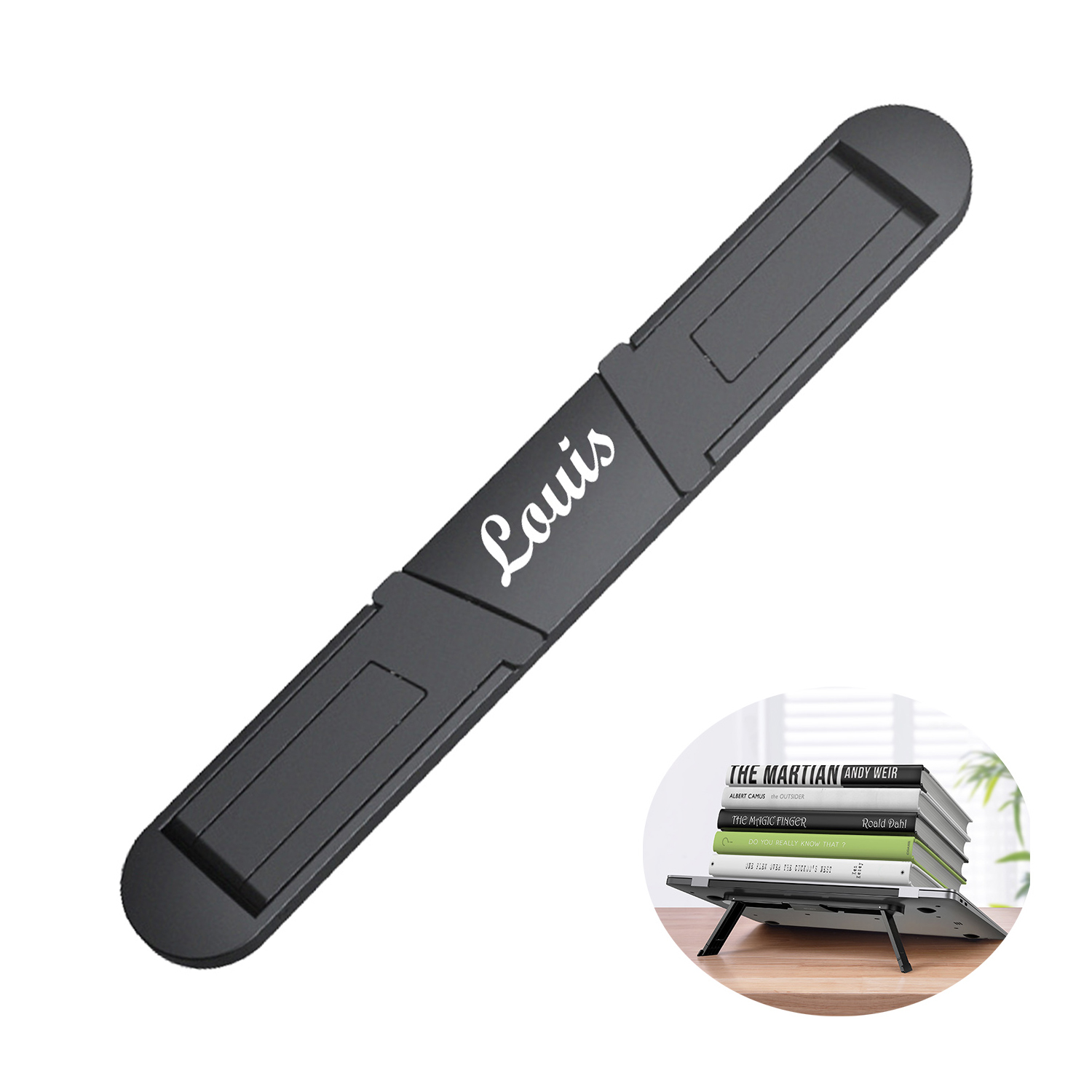 Angle Adjustable Invisible Laptop Holder 2