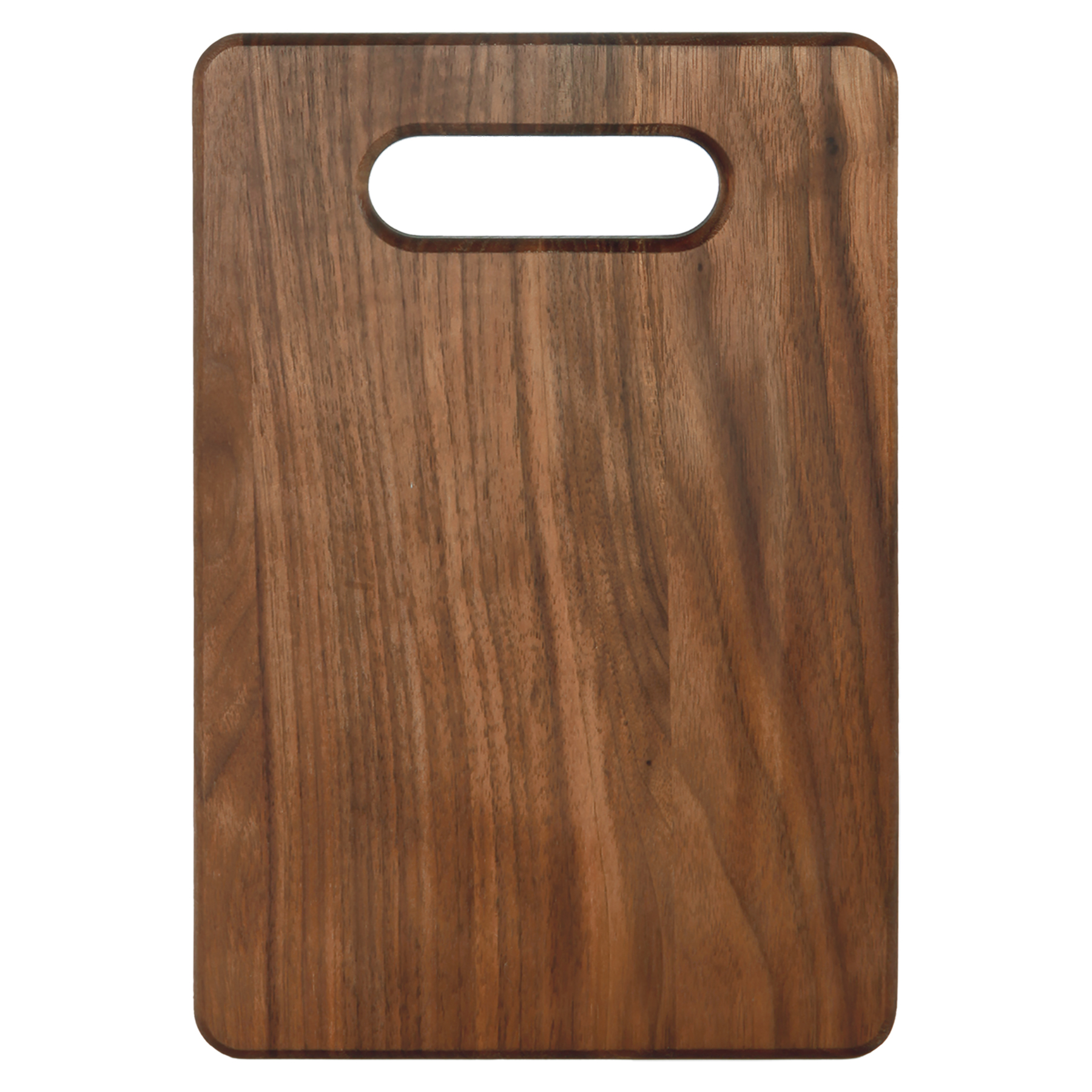 9" x 6" Walnut Rectangle Shape Cutting Board 1