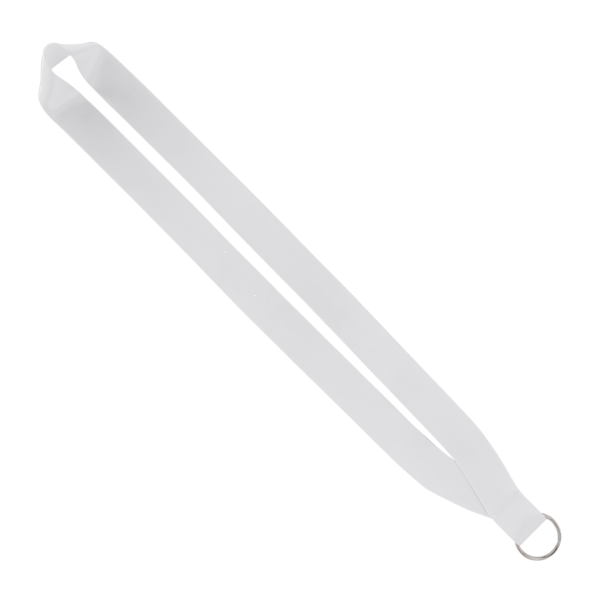 IMPORT Rush 1" Dye-Sublimated Lanyard with Sewn Silver Metal Split-Ring 4