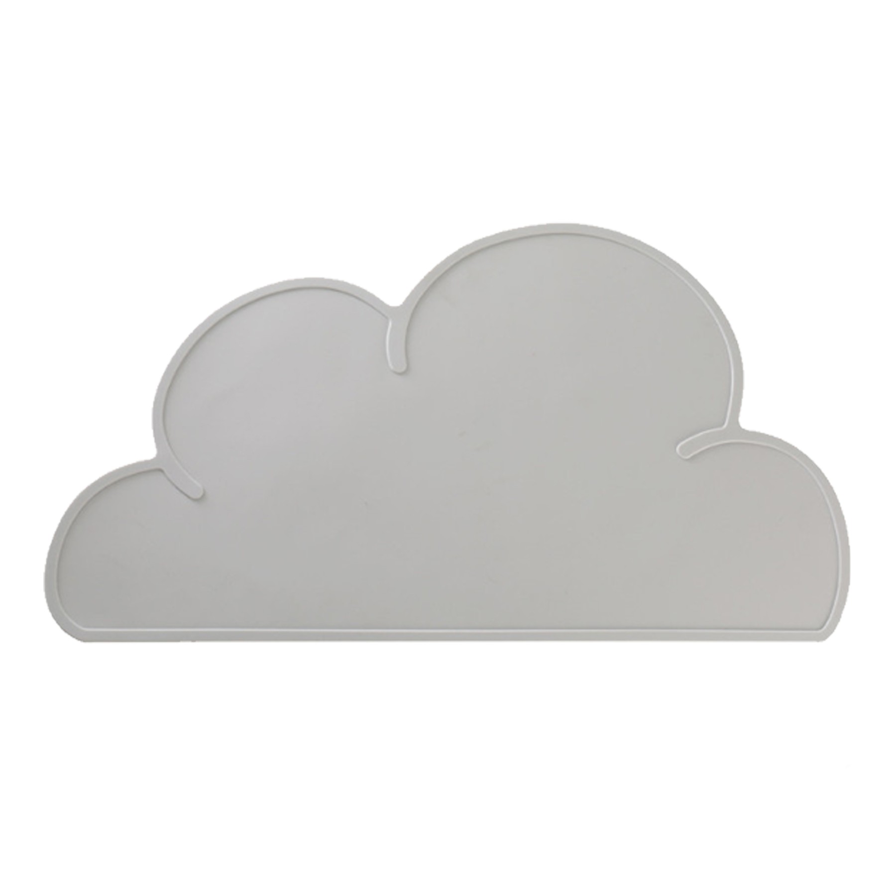 Pet Silicone Heat Resistant Cloud Shaped Placemat 2