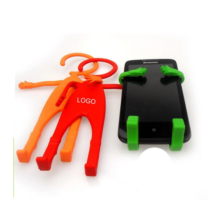 Human Shape Flexible Cell Phone Holder 5