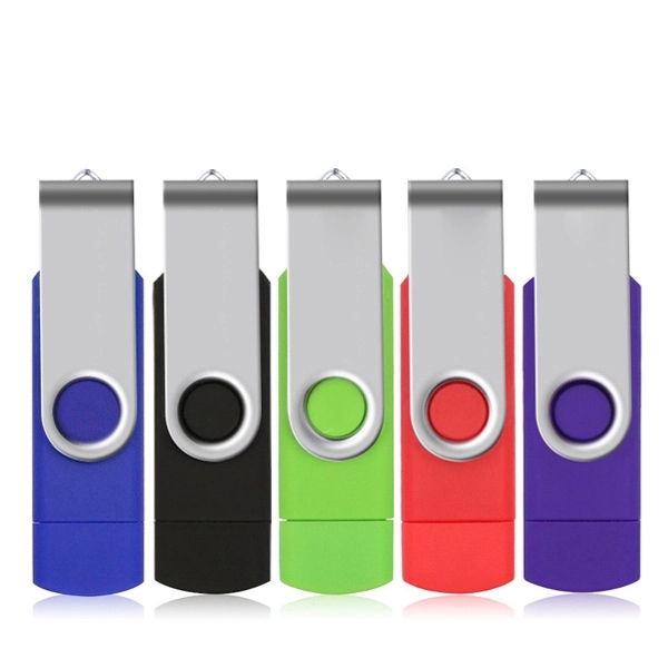 Swivel OTG USB Flash Drive 2