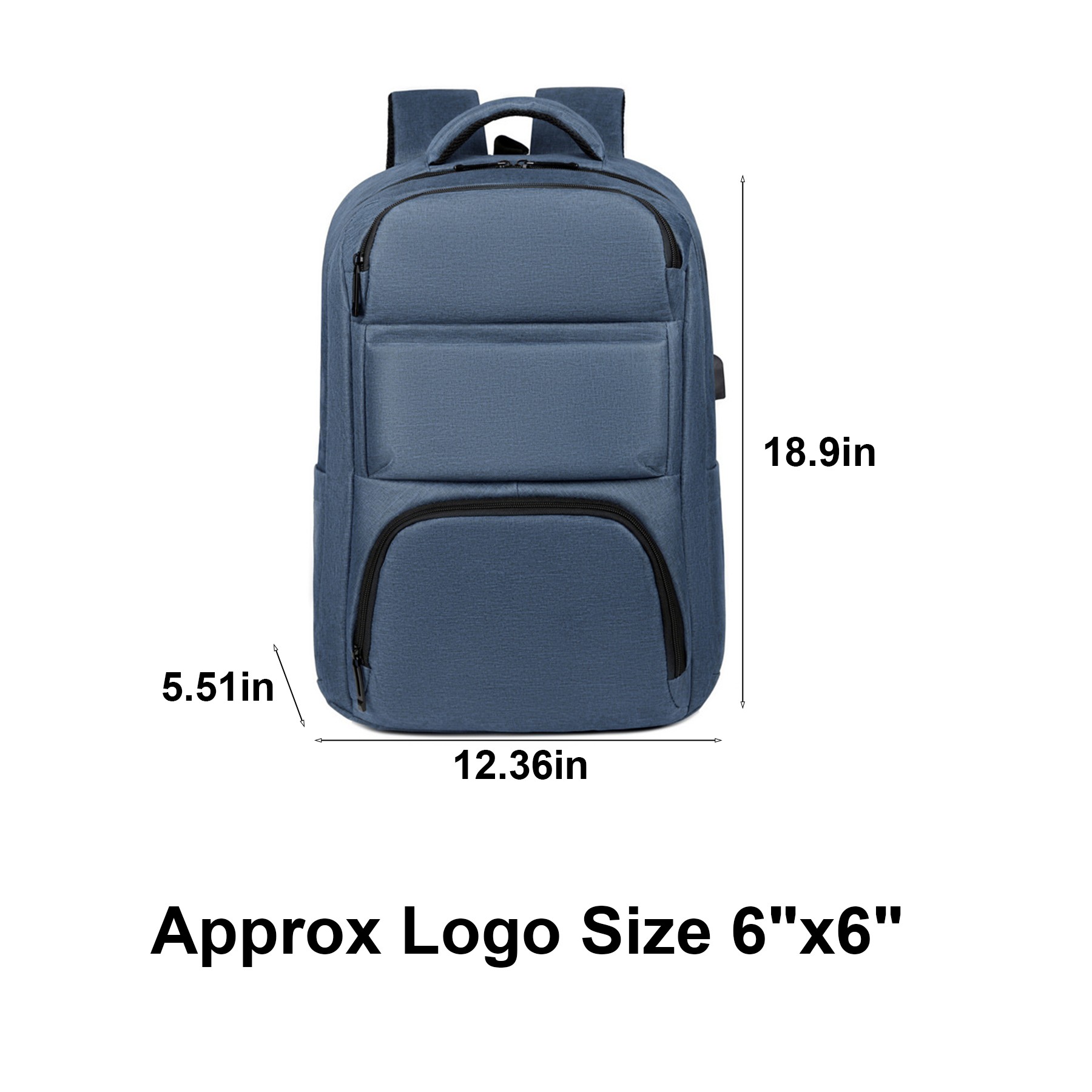 Laptop Backpack With External Usb Port 2