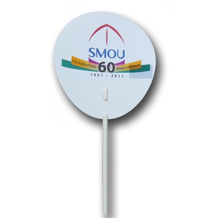 PP Plastic Handhold Promotion Advertising Fan 2
