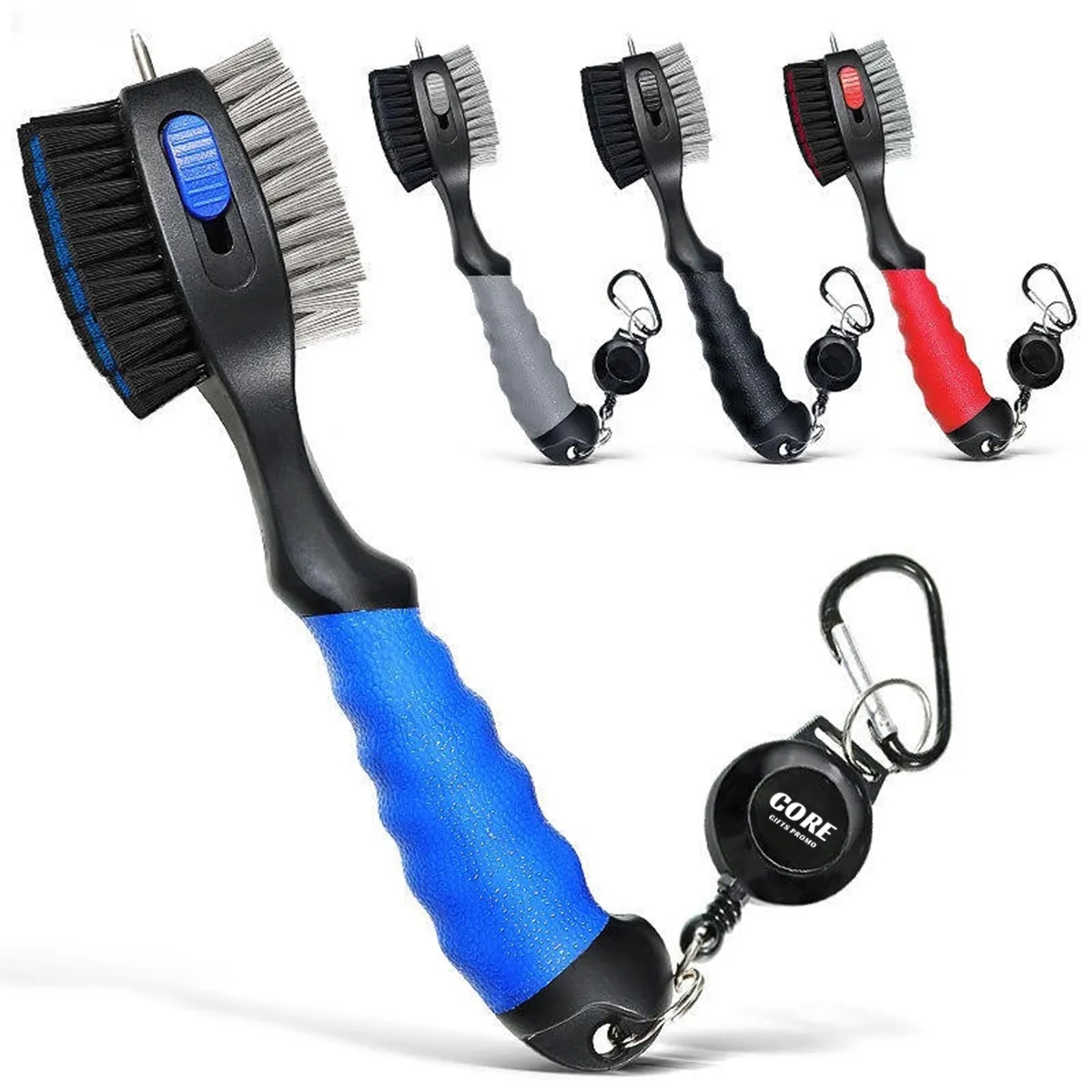 Retractable Golf Club Brush 1
