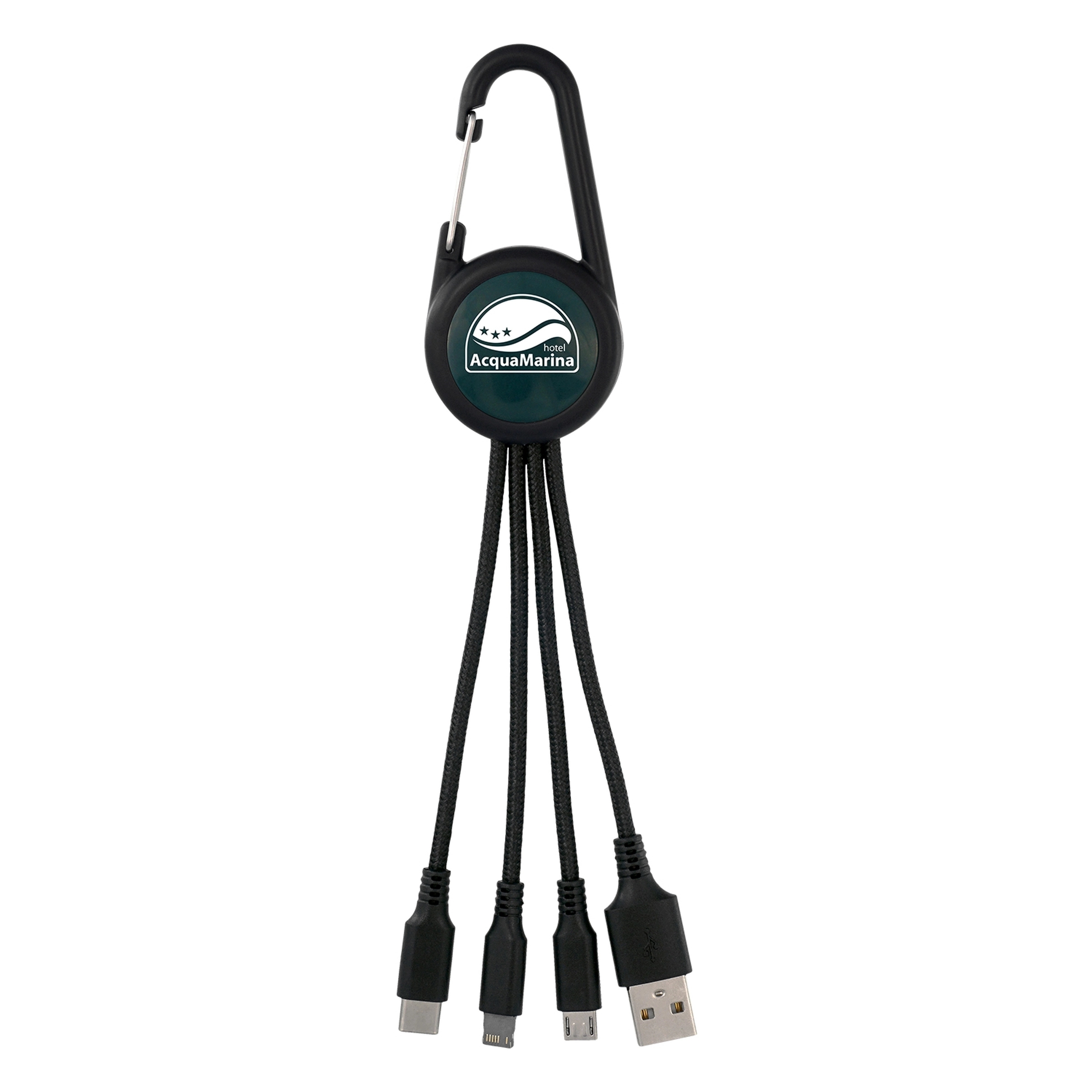 COLORFUL 3-IN-1 CARABINER CHARGING CABLE 4