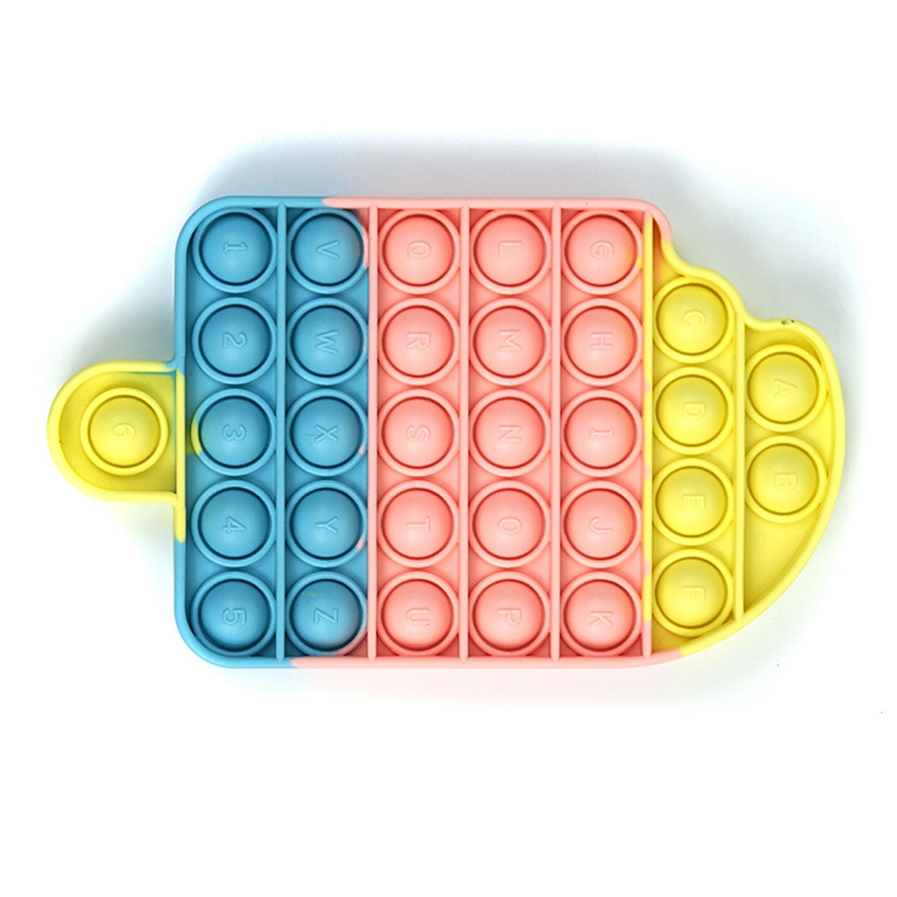 Ice Cream Push Bubble Sensory Fidget Toy 7