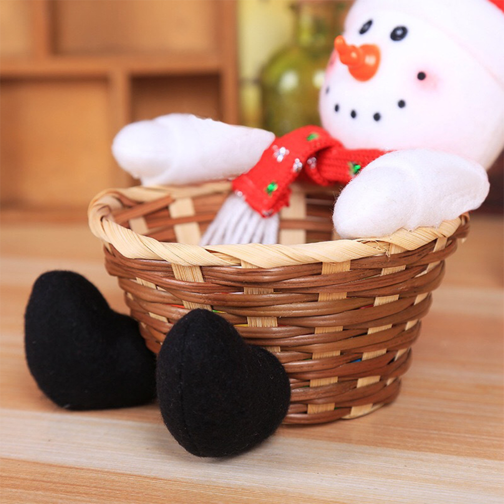 Christmas Doll Candy Basket 3