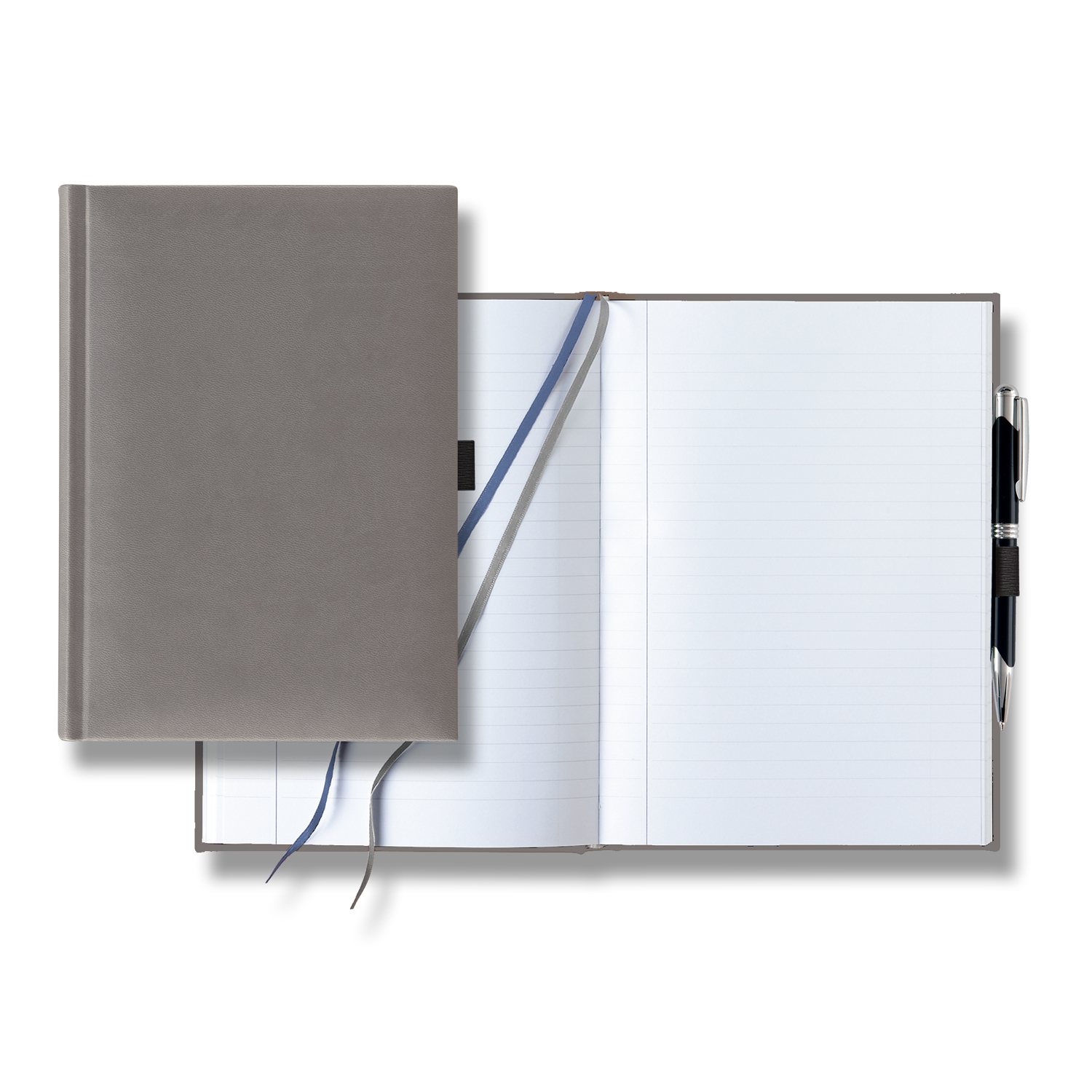 Castelli Tucson  Grande Lined White Page Journal with Pen & Loop 18