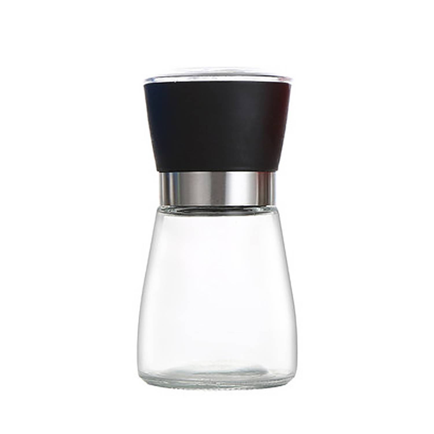 6oz Kitchen Manual Pepper Grinder with Glass Body 15
