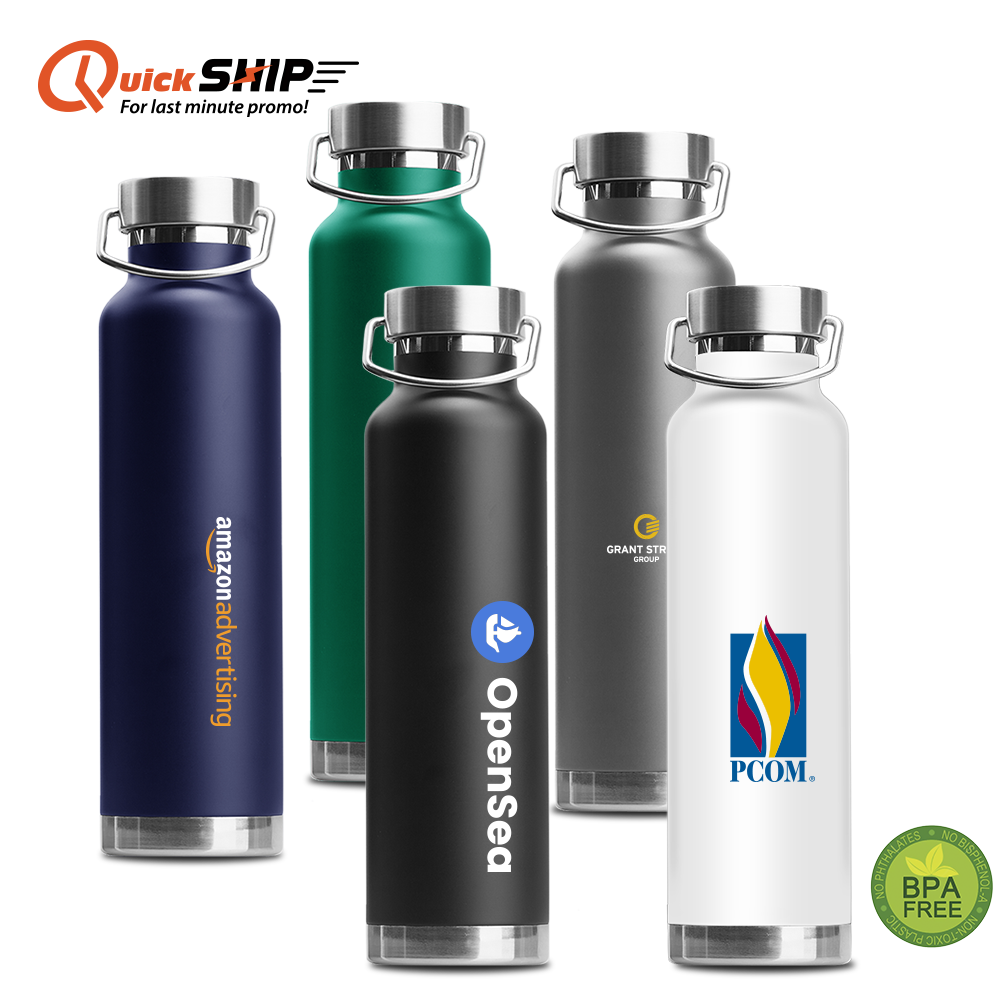 Owens 22oz Stainless Steel Water Bottle, custom water bottle with logo imprint 15