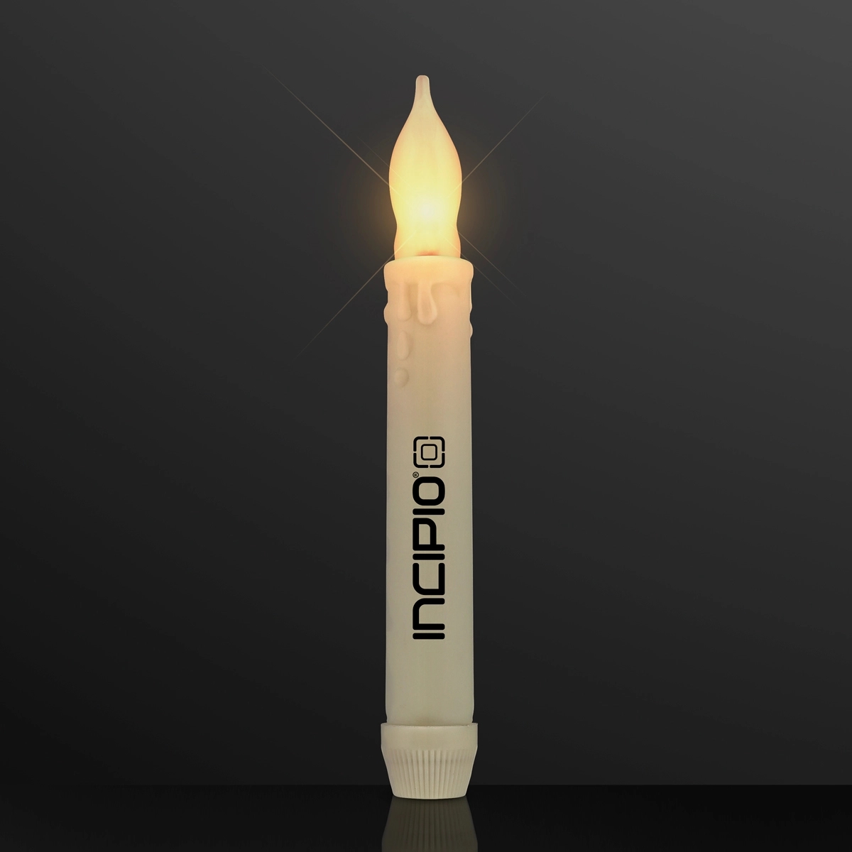 LED Taper Candles, Flickering Amber Light 3