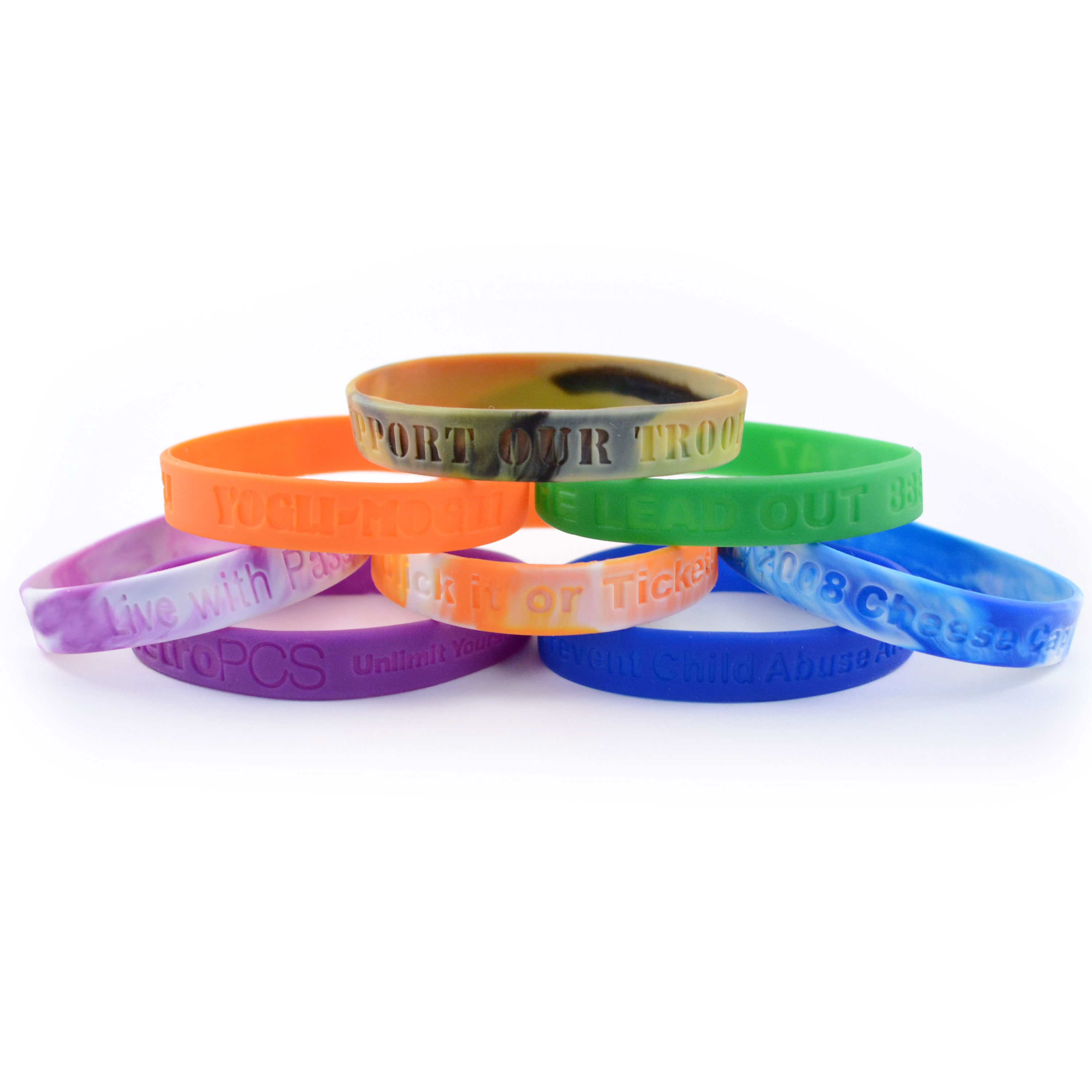 Debossed Mosquito Wristband 22